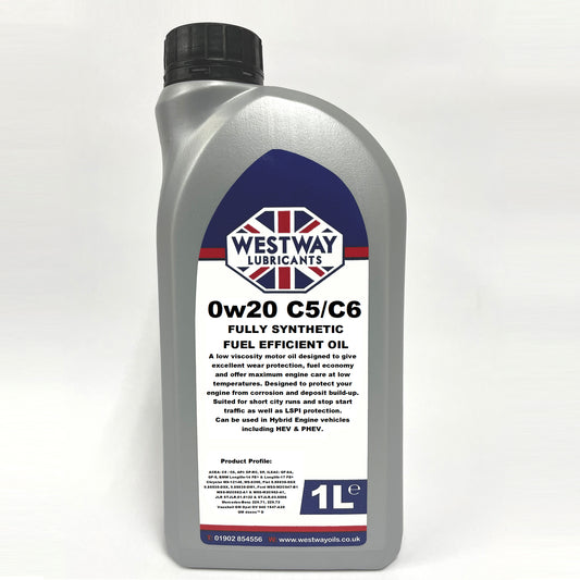 0W20 C5 C6 Fully Synthetic Engine Oil Longlife 17+